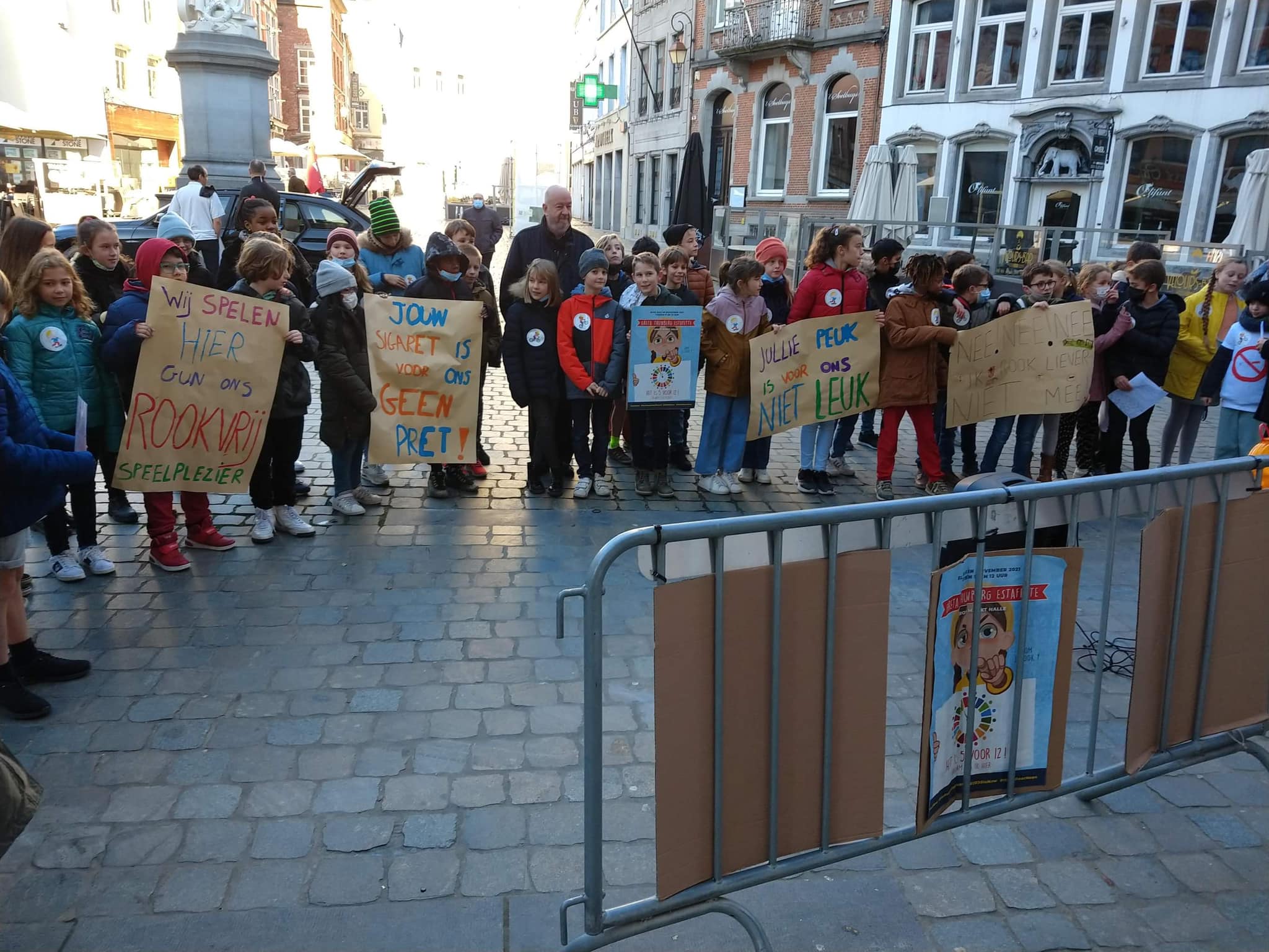 Rookvrije scholen Halle