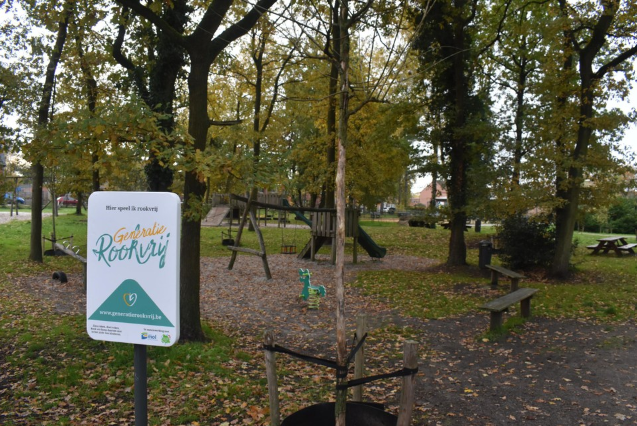 Rookvrije speeltuin in Mol