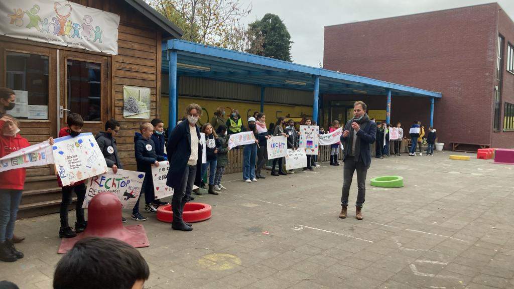 Heilig Hartschool Sint-Niklaas zet kinderrechten in de kijker